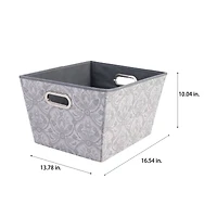 Laura Ashley 17" Grommet Storage Bin
