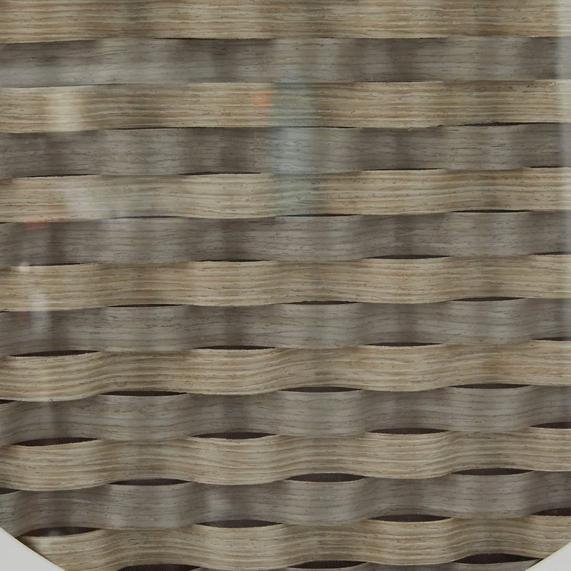 Dark Brown Wood Contemporary Shadow Box, 24" x 2" x 24"