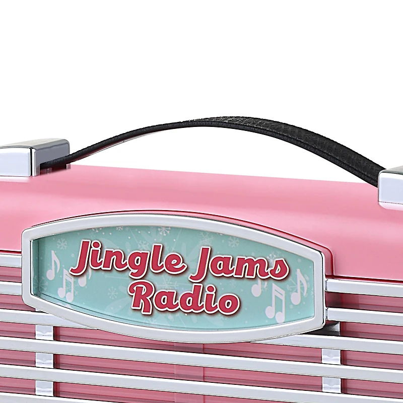 6" Pink Retro Jingle Jams Radio 