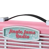 6" Pink Retro Jingle Jams Radio 