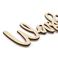 Leisure Arts® 13.5" Wood Washington Word