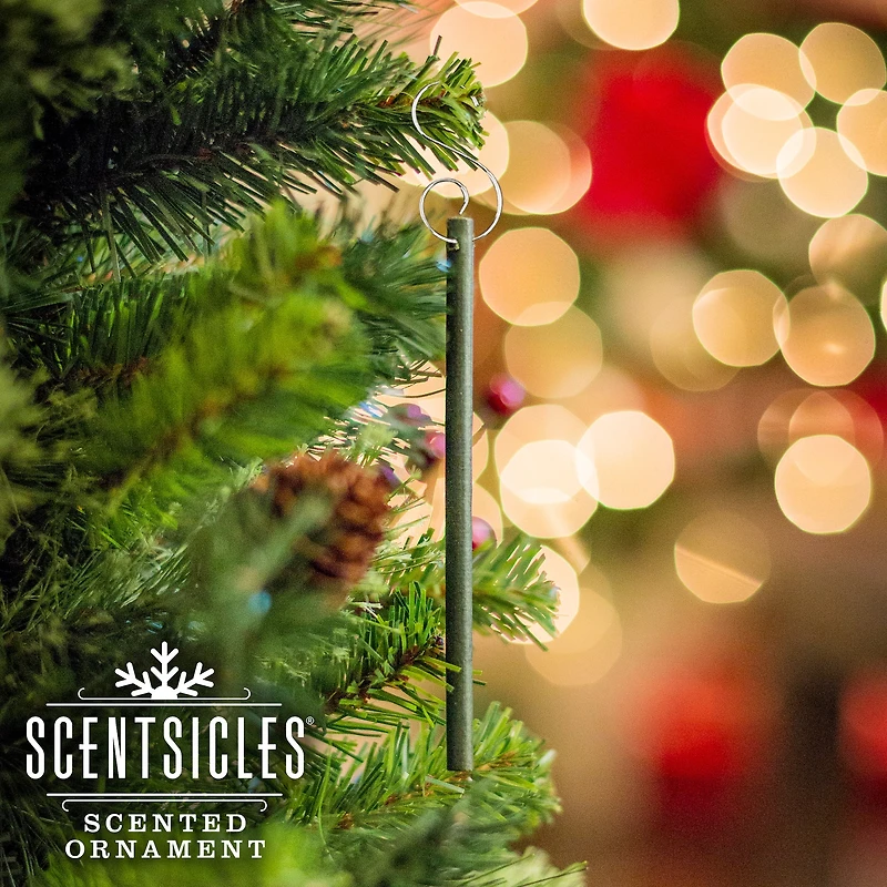 Scentsicles White Winter Fir Scented Paper Stick Ornaments, 12ct.