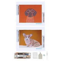 Dog Paintings Diamond Art Kit by Make Market®