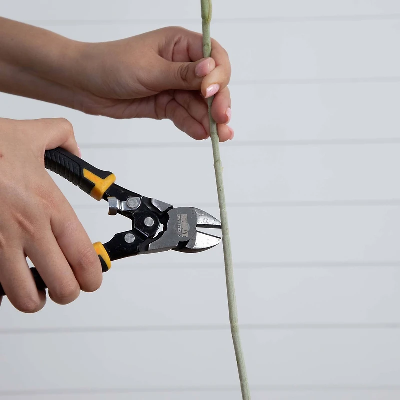 33" White Delphinium Flower Stems, 3ct.