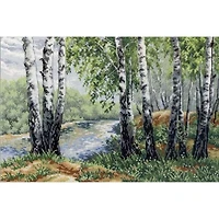 MP Studia In The Birch Shadow Cross Stitch Kit