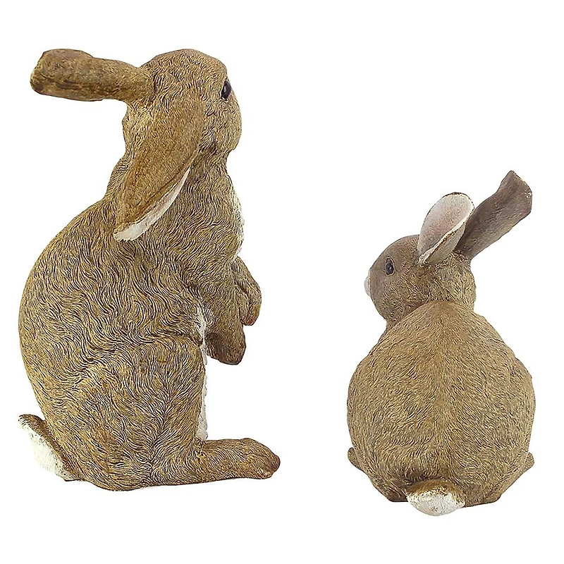 Design Toscano Bashful & Hopper Garden Bunnies Collection Set