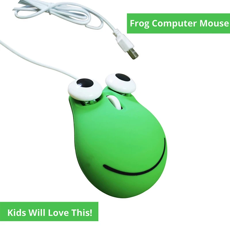 The Pencil Grip Frog Computer Mouse