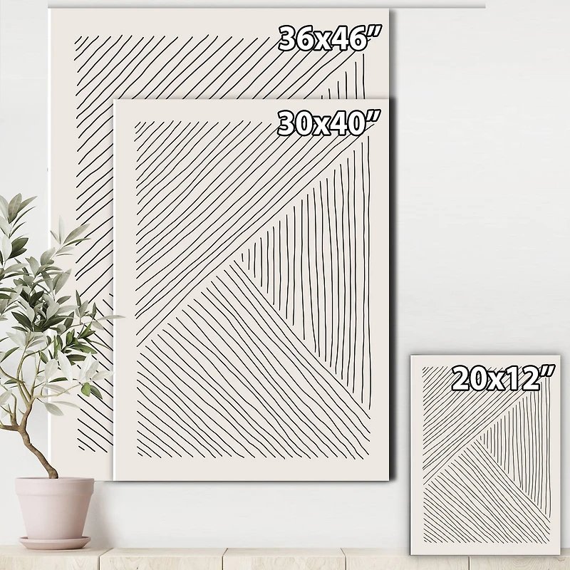 Designart - Minimal Geometric Lines II