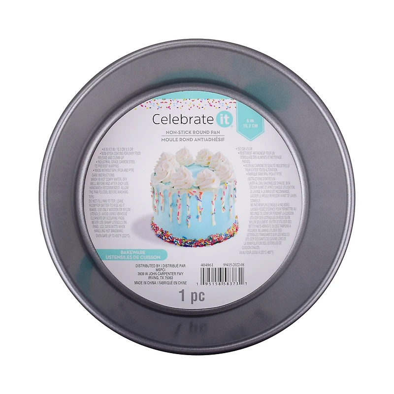 6" Round Cake Pan by Celebrate It®