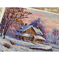 Merejka The First Snow Counted Cross Stitch Kit