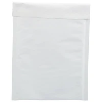 JAM Paper 7.25" x 10.5" White Kraft Bubble Lite Padded Mailers, 25ct.