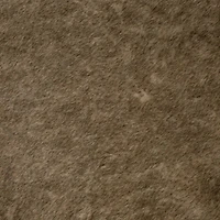 Faux Fur Christmas Tree Skirt - 48" - Brown