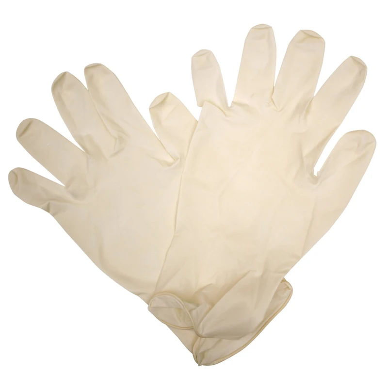10 Packs: 10 ct. (100 total) Art Alternatives Textured Latex Gloves