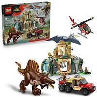 LEGO® Jurassic World Spinosaurus & Quetzalcoatlus Air Mission Dinosaur Toy 76976