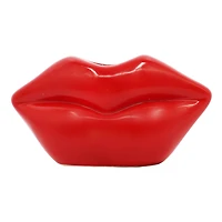 7.25" Red Lips Ceramic Tabletop Vase by Ashland®