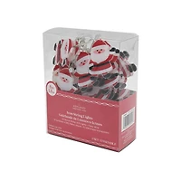12ct. Double-Sided Santa Icon String Lights by Ashland®