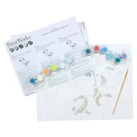 Dimensions® PaintWorks™ Blue Poppies Paint-by-Number Kit