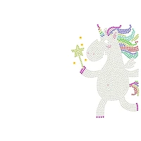 Diamond Dotz® Beginner Unicorn Wish Diamond Painting Card Kit