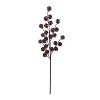 30" Burgundy Glitter Thistle Stem by Ashland®