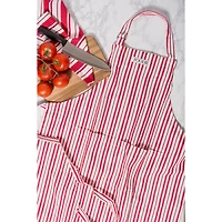 Tomato Stripe Foodie Gourmet Chef Apron