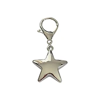 Blue Moon Studio™ Large Silver Star Bag Charm