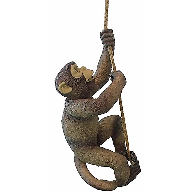 Design Toscano® 20" Makokou the Climbing Monkey Statue