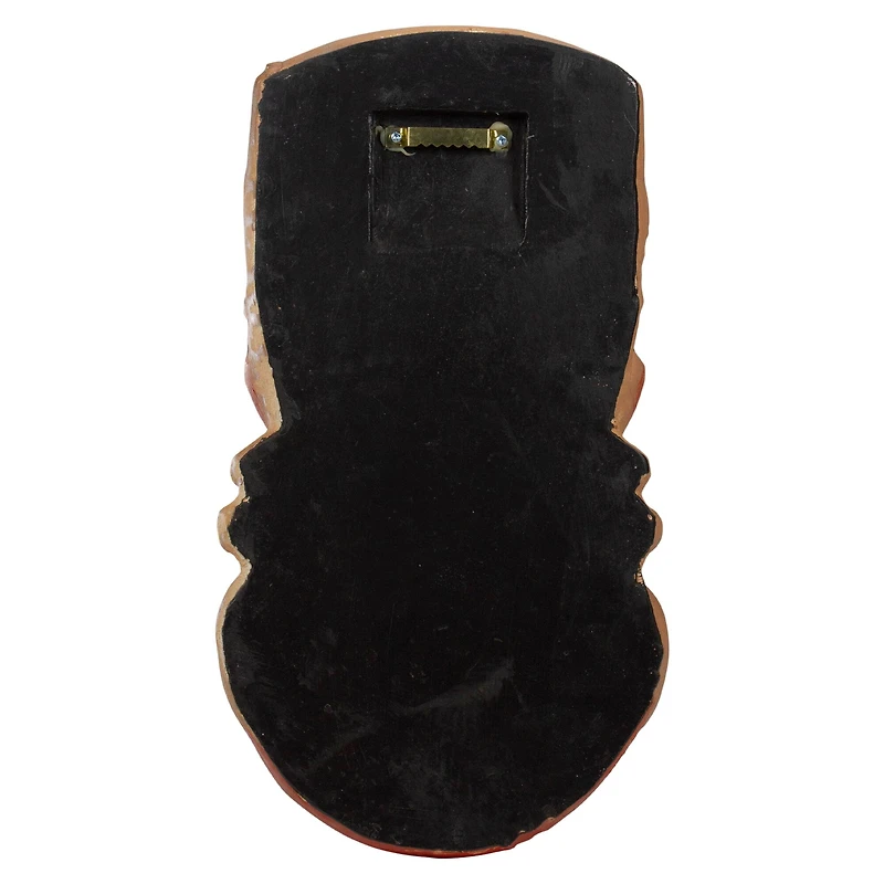 16" Tiki Man Sticking Out Tongue Hanging Wall Decor