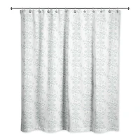 Floral Crest Shower Curtain