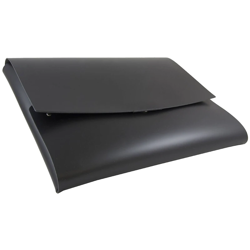 JAM Paper Italian Leather Snap Closure Portfolio