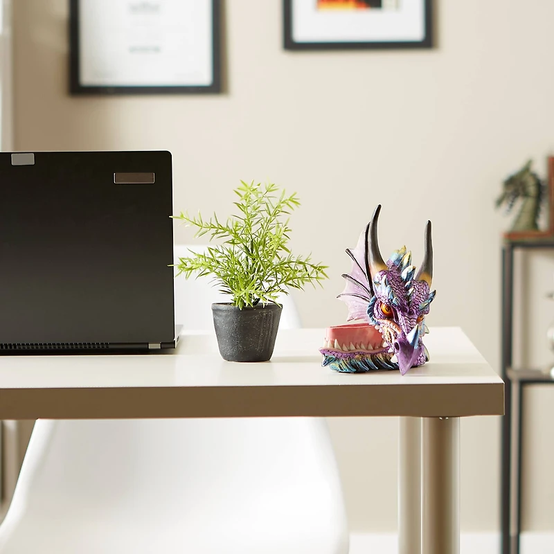 7.5" Dragon Head Treasure Box