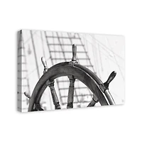 Captains Wheel Canvas Wall Art