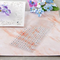 12 Packs: 56 ct. (672 total) 6mm Clear Adhesive Rhinestones by Recollections™