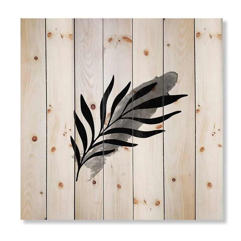 Designart - Abstract Tropical Leaf I