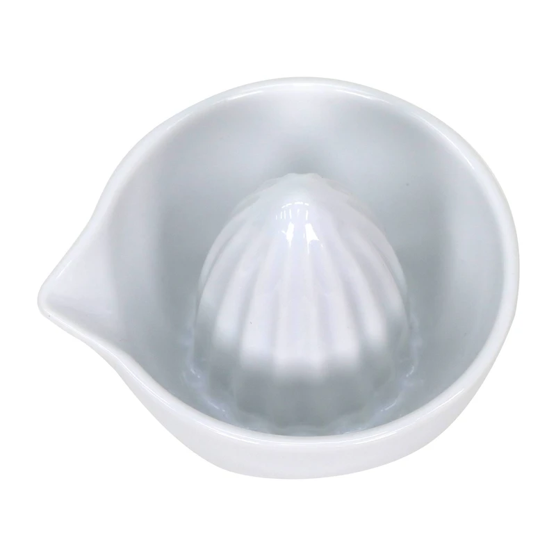 5" White Stoneware Lemon Juicer by Ashland®