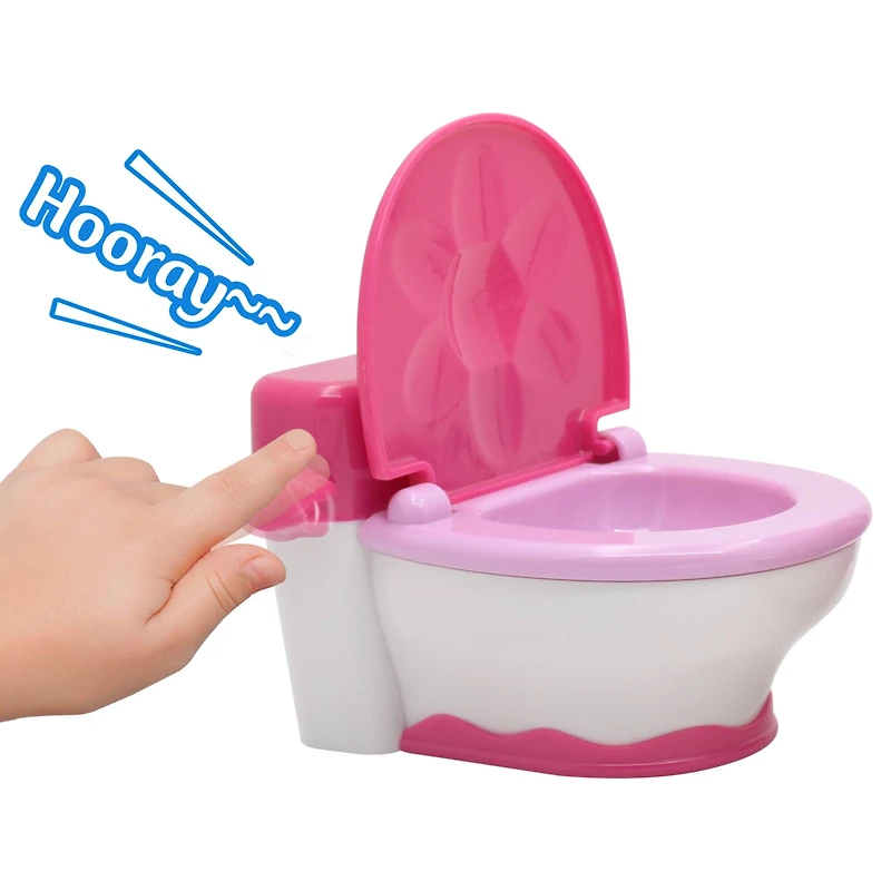 Little Darlings It's My Potty 10" Doll With Potty Chair