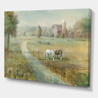Designart - Tranquil Country Field