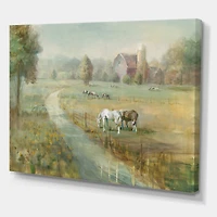 Designart - Tranquil Country Field