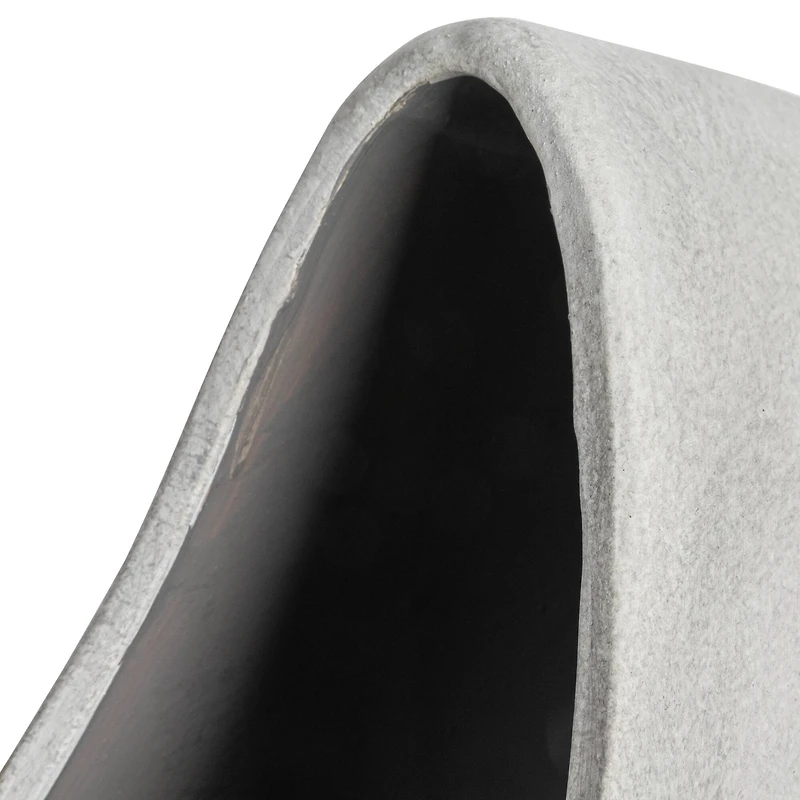 Hello Honey® 16" Modern Terra Cotta Abstract Vase