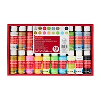 Metallic & Neon Acrylic Paint Set by Craft Smart®