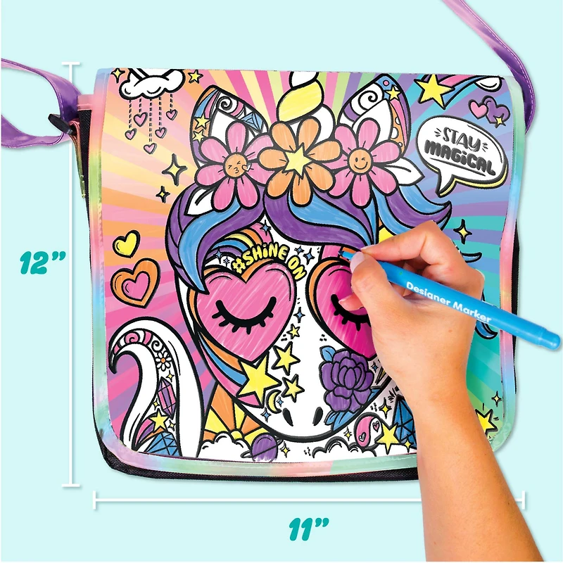 Just My Style® Unicorn Messenger Bag