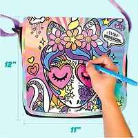 Just My Style® Unicorn Messenger Bag