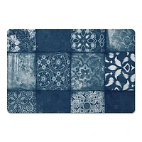Indigo Panel Floor Mat, 27" x 18"