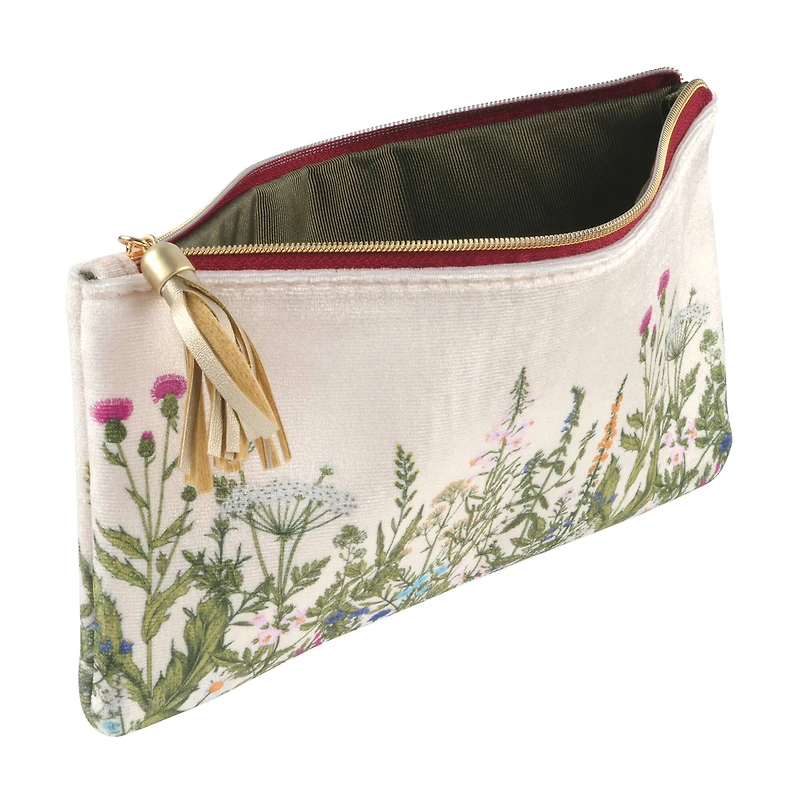 Velvet Floral Accessory Bag by Artist's Loft™