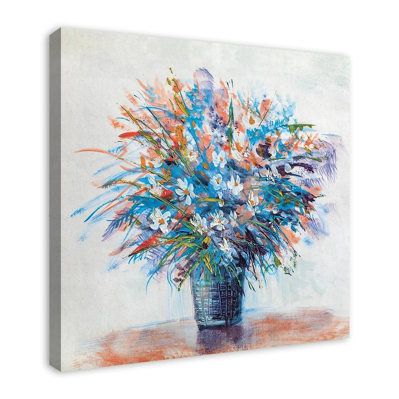 Bright Bloomed Florals Canvas Wall Art