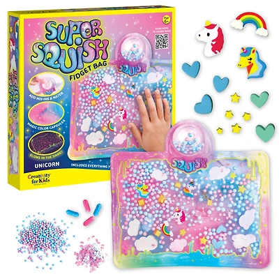 Creativity for Kids® Super Squish Unicorn Fidget Bag Kit
