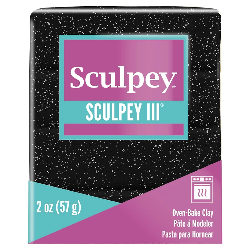 2oz. Sculpey III® Glitter Oven-Bake Clay