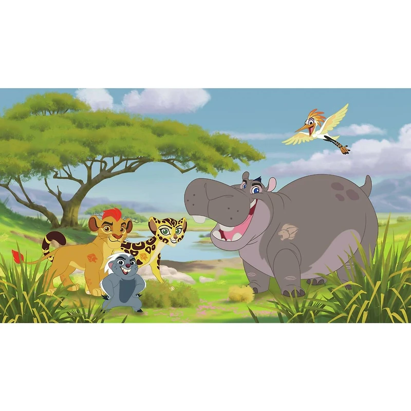RoomMates The Lion Guard Spray & Stick Wall Mural