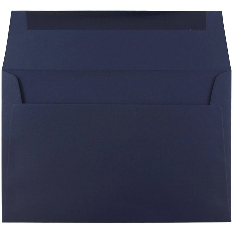 JAM Paper A9 Navy Blue Premium Invitation Envelopes