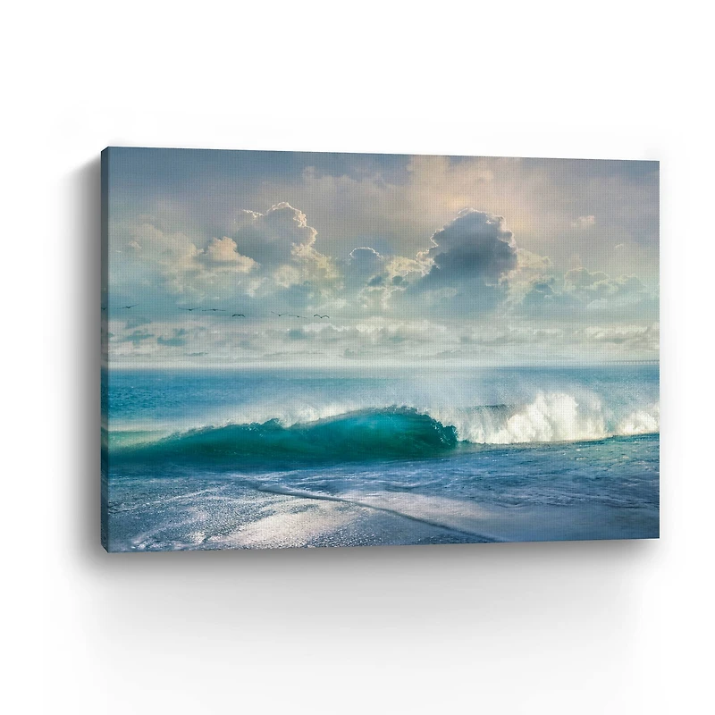 Watching the Waves Canvas Giclee