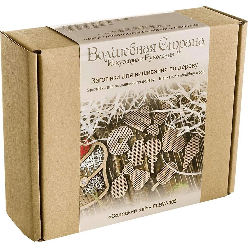 Wonderland Crafts Sweets Embroidery Blanks Set